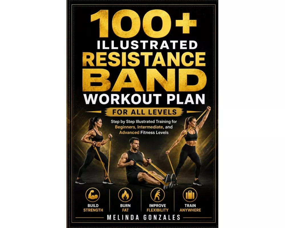 100+ Illustrated Resistance Band Workout Plan For All Levels