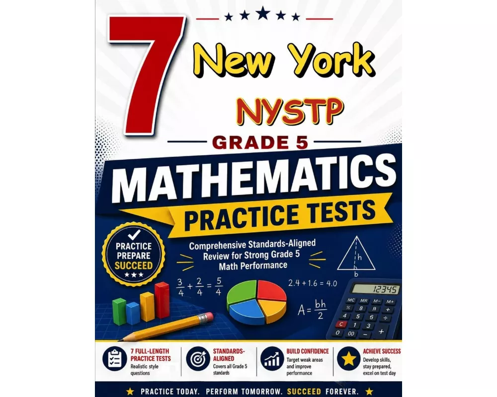 7 New York NYSTP Grade 5 Math Practice Tests