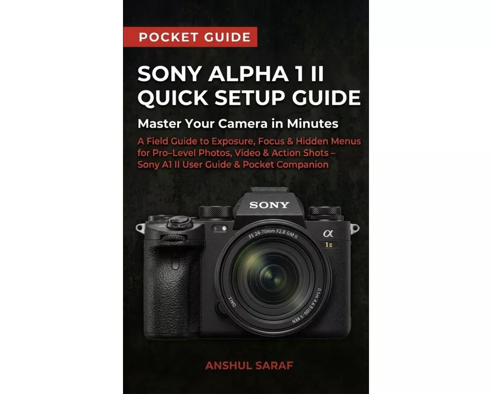 Sony Alpha 1 II Quick Setup Guide