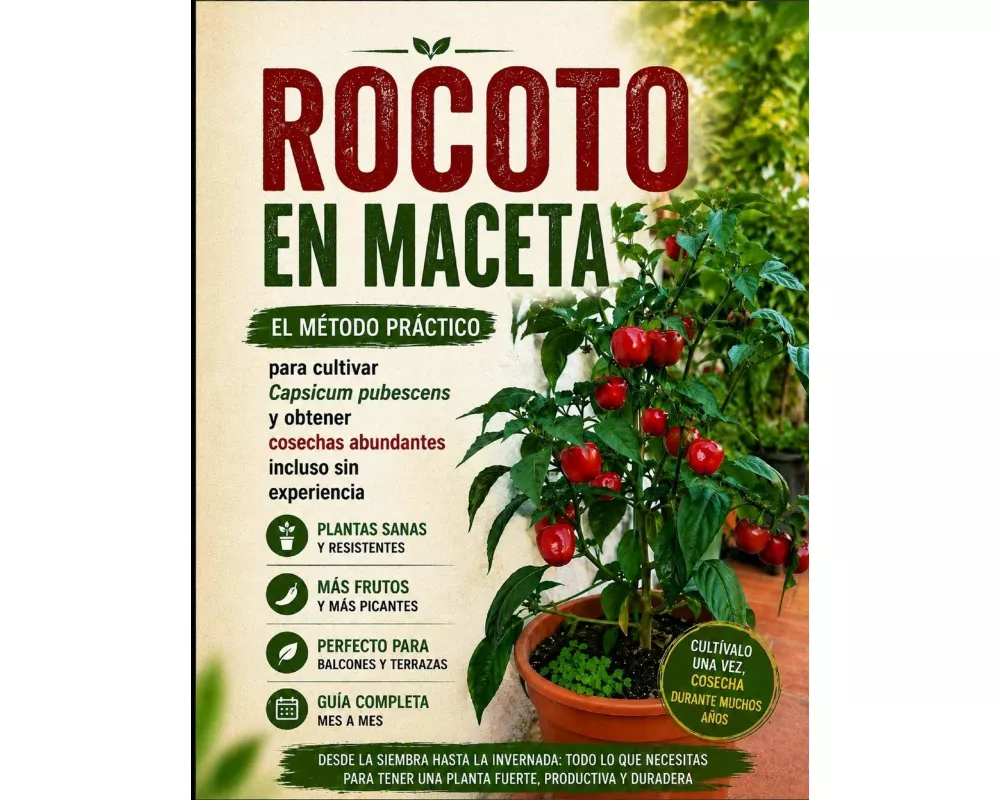 Rocoto en maceta