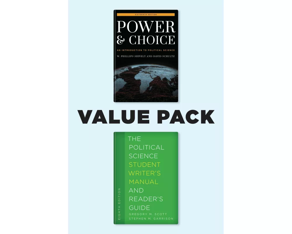 Power and Choice 16e and the Political Science Student Writer's Manual and Reader's Guide 8e Value Pack