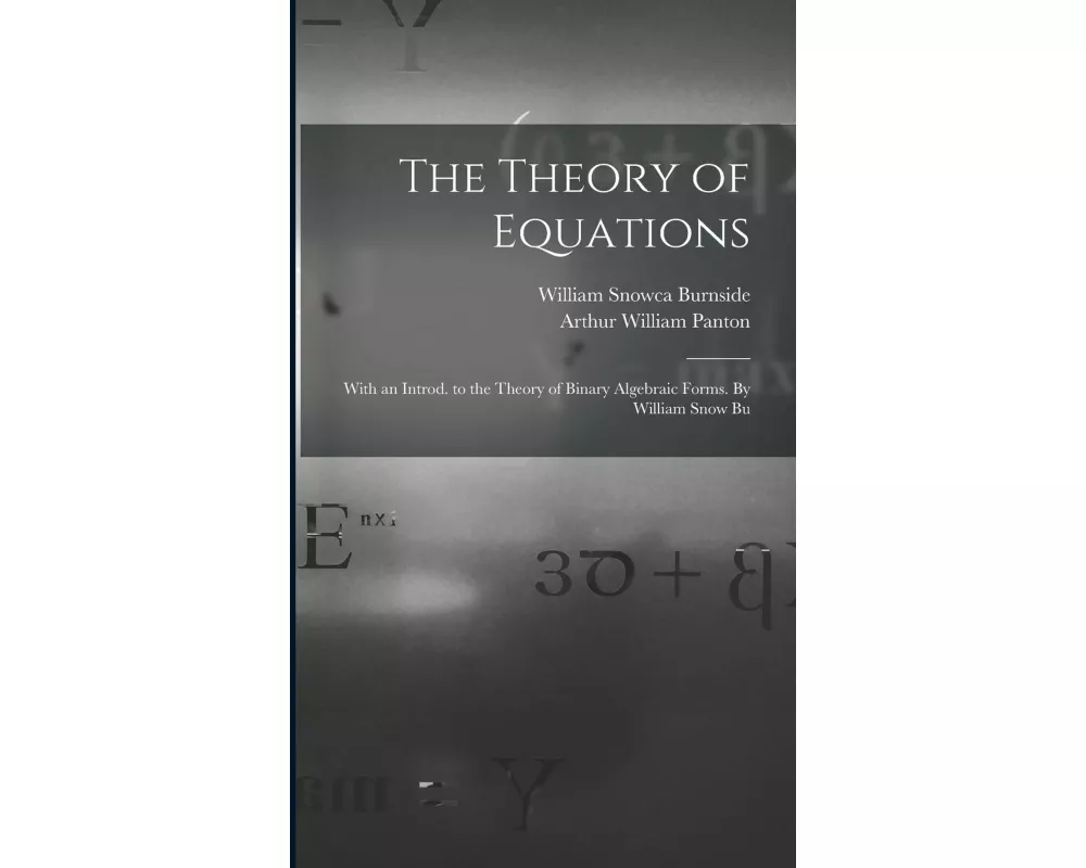 The Theory of Equations