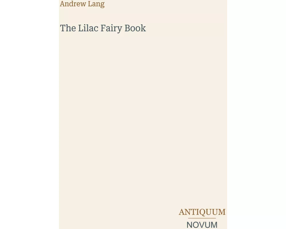 The Lilac Fairy Book