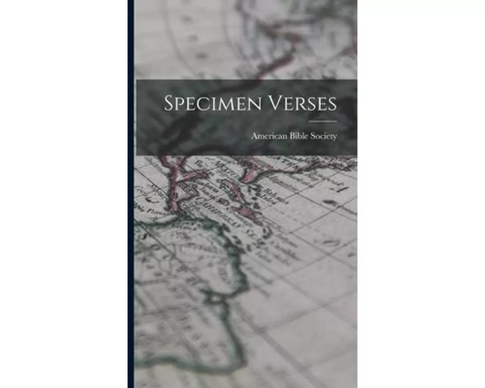 Specimen Verses