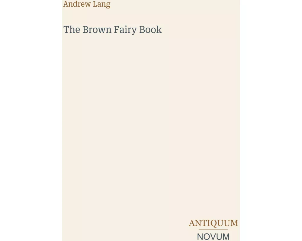 The Brown Fairy Book