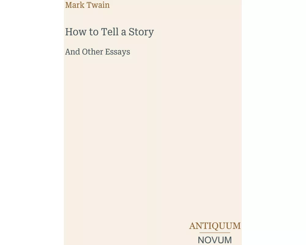 How to Tell a Story