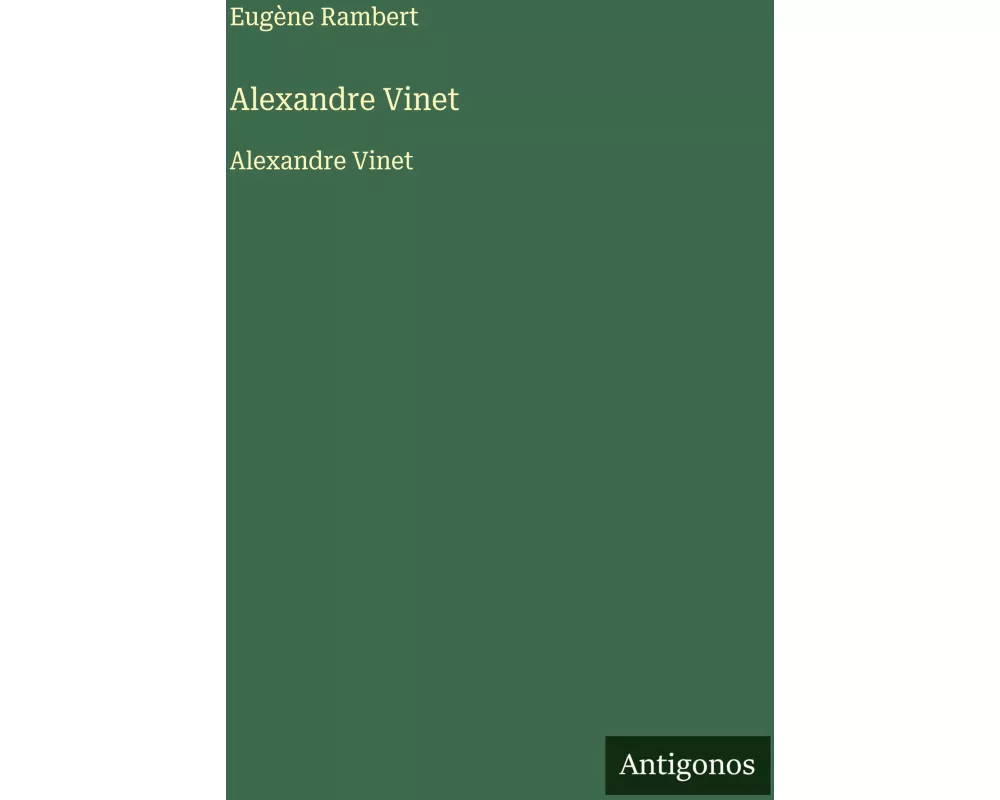 Alexandre Vinet