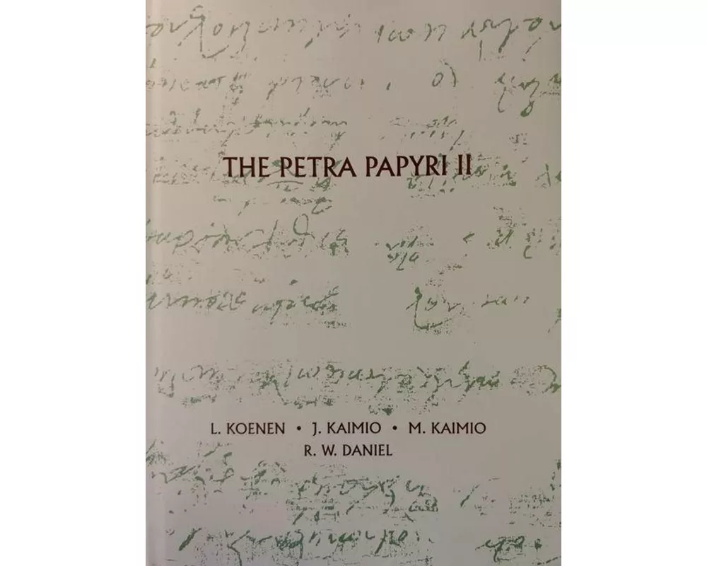 The Petra Papyri II