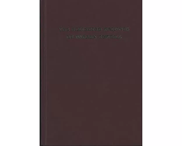 The Collected Writings of Warren Cowgill
