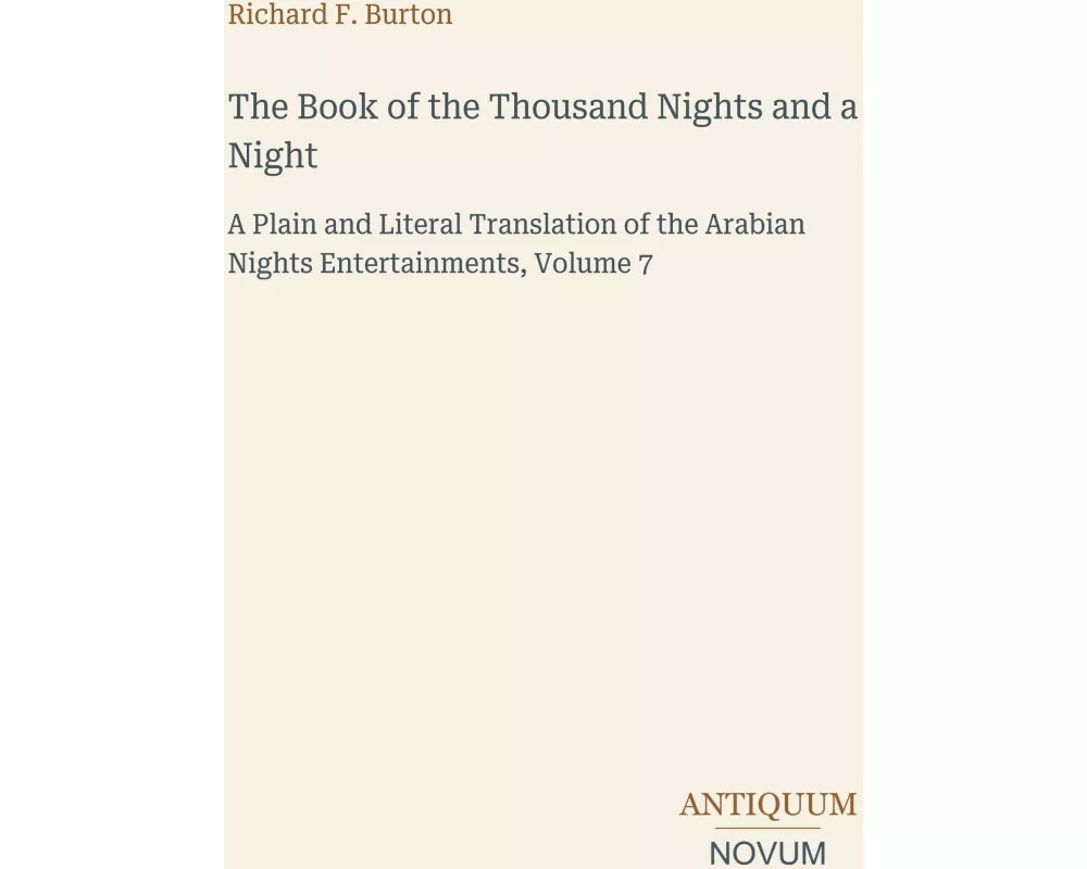 The Book of the Thousand Nights and a Night
