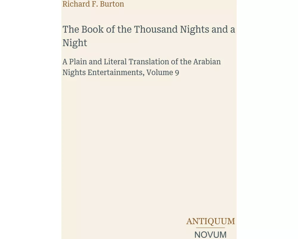 The Book of the Thousand Nights and a Night