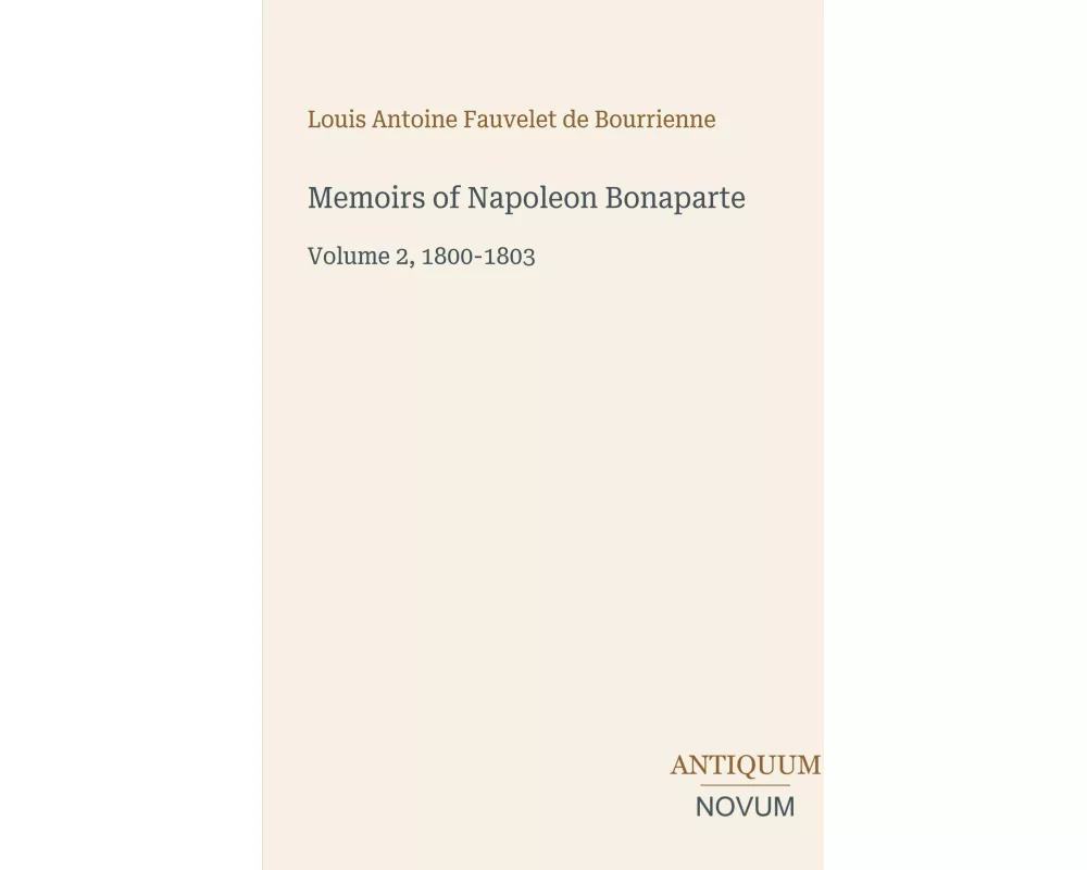 Memoirs of Napoleon Bonaparte