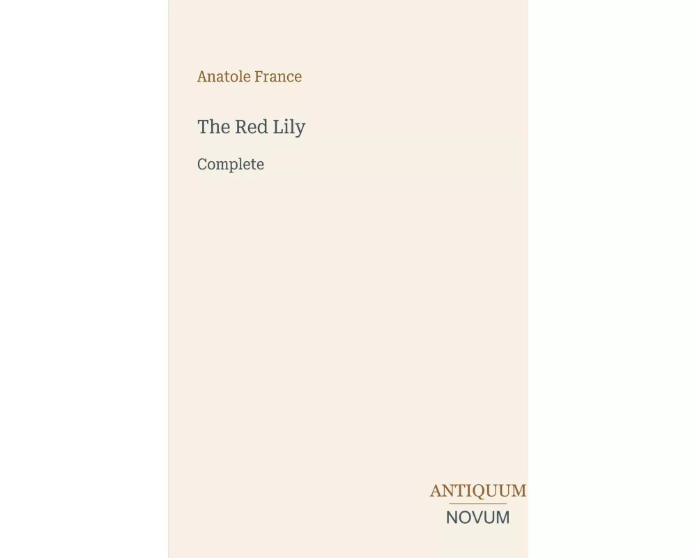 The Red Lily