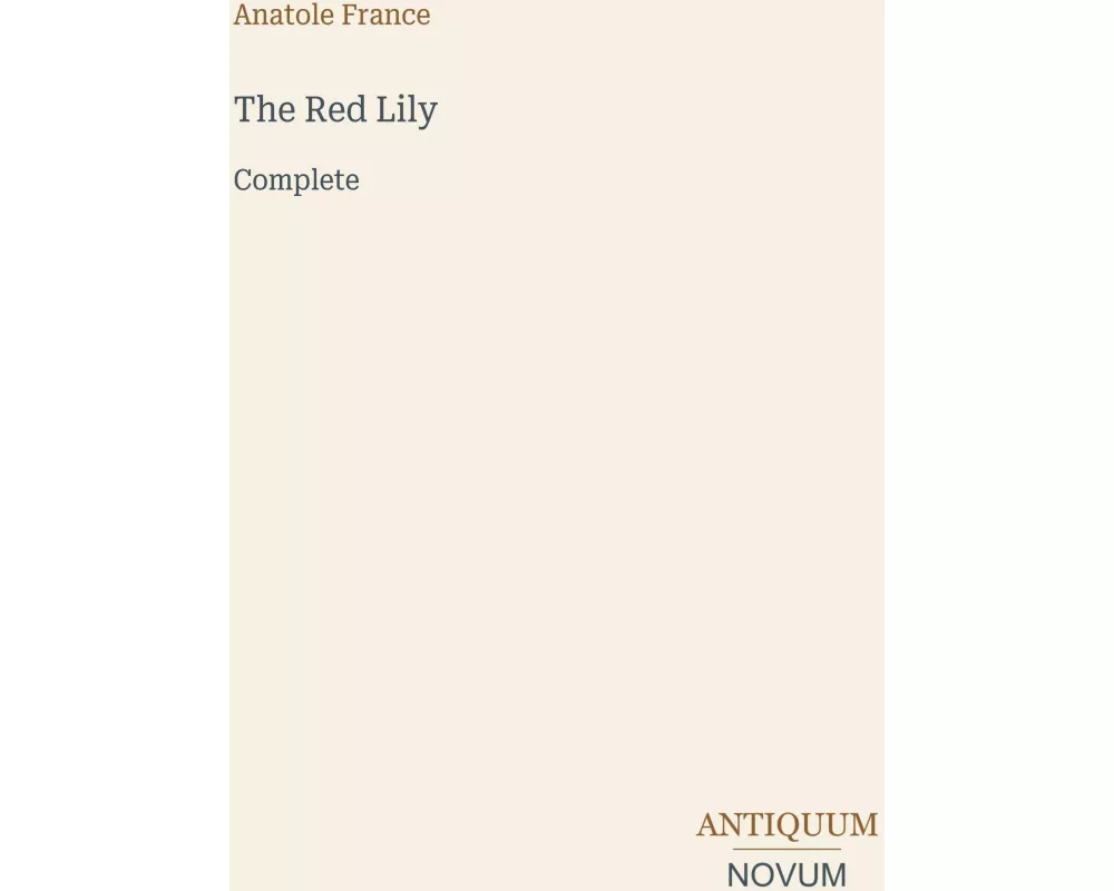 The Red Lily