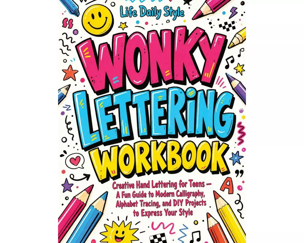 Wonky Lettering Workbook