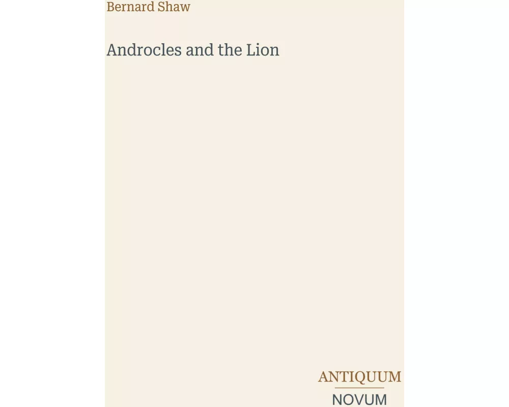 Androcles and the Lion