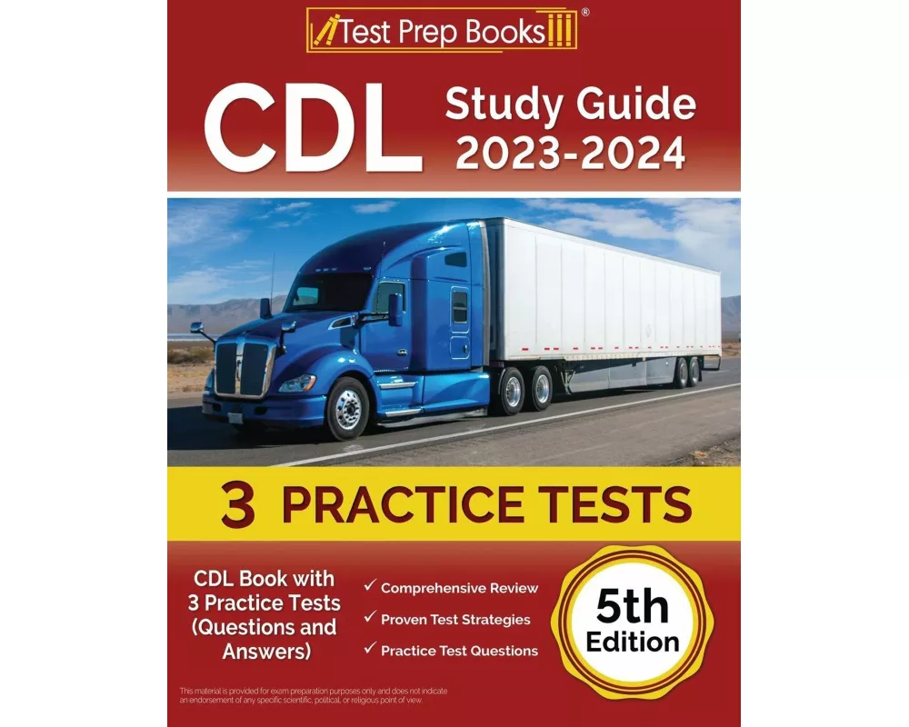 CDL Study Guide 2023-2024