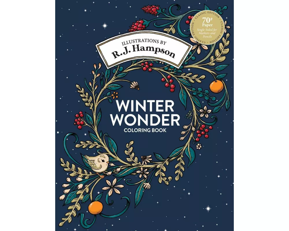 Winter Wonder Coloring Book