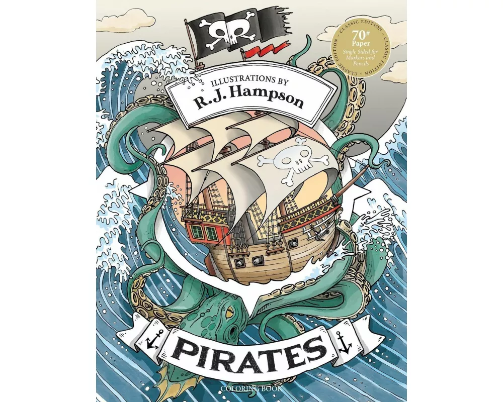 Pirates Coloring Book