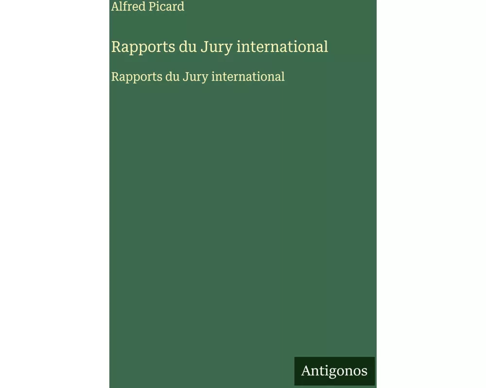 Rapports du Jury international