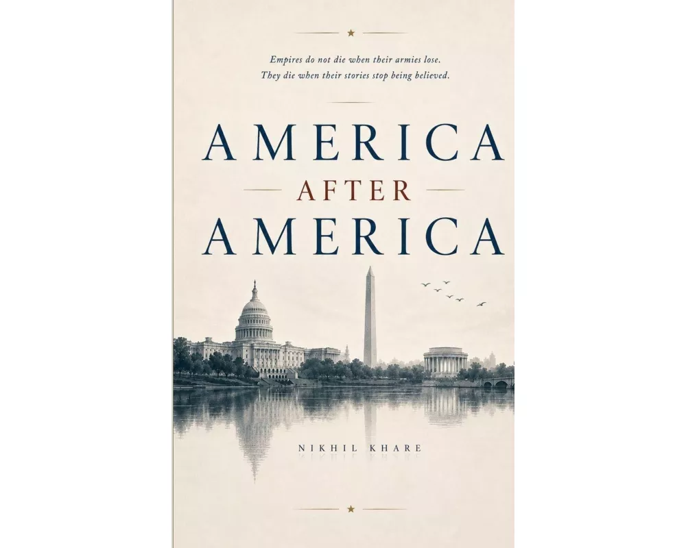 America After America Empires do not die when their armies lose. They die when their stories stop being believed