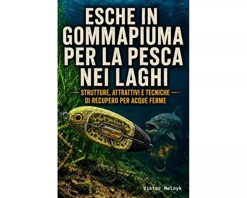 Esche in gommapiuma per la pesca nei laghi