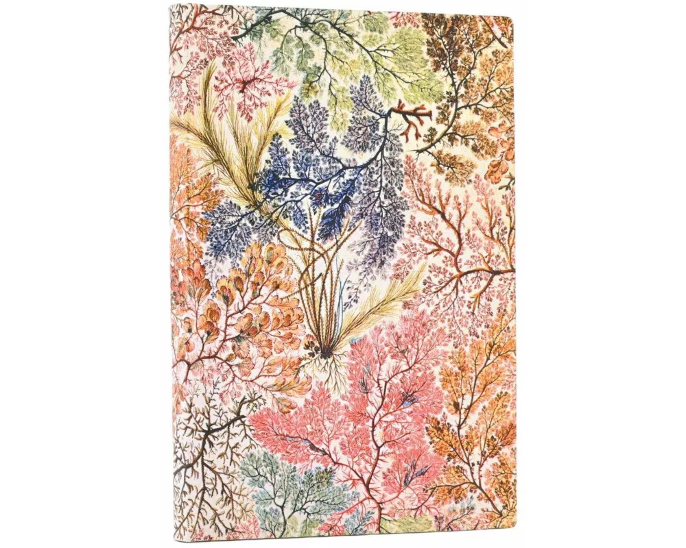 Anemone (William Kilburn) Mini Lined Softcover Flexi Journal (Elastic Band Closure)