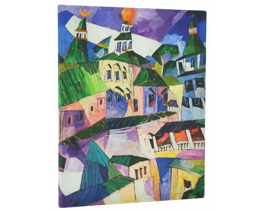 St. Petersburg (Lentulov's Cityscapes) Ultra Lined Softcover Journal (Elastic Band Closure)