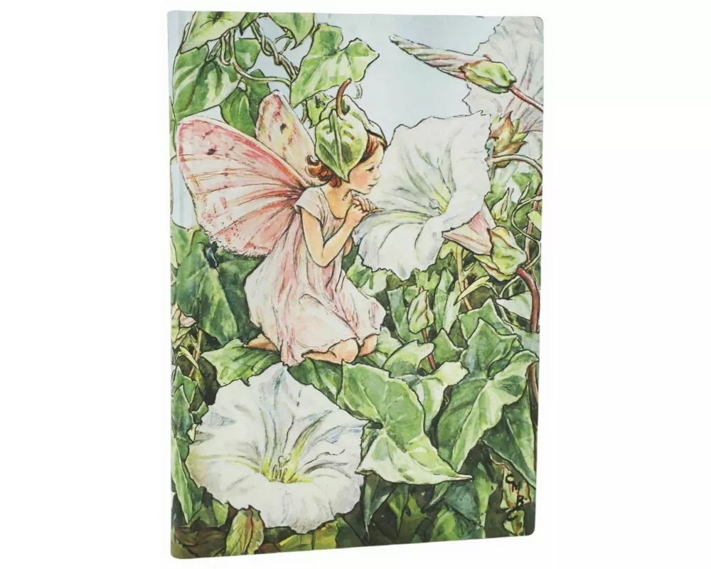 Bindweed Fairy (Flower Fairies) Midi Unlined Softcover Journal (Elastic Band Closure)