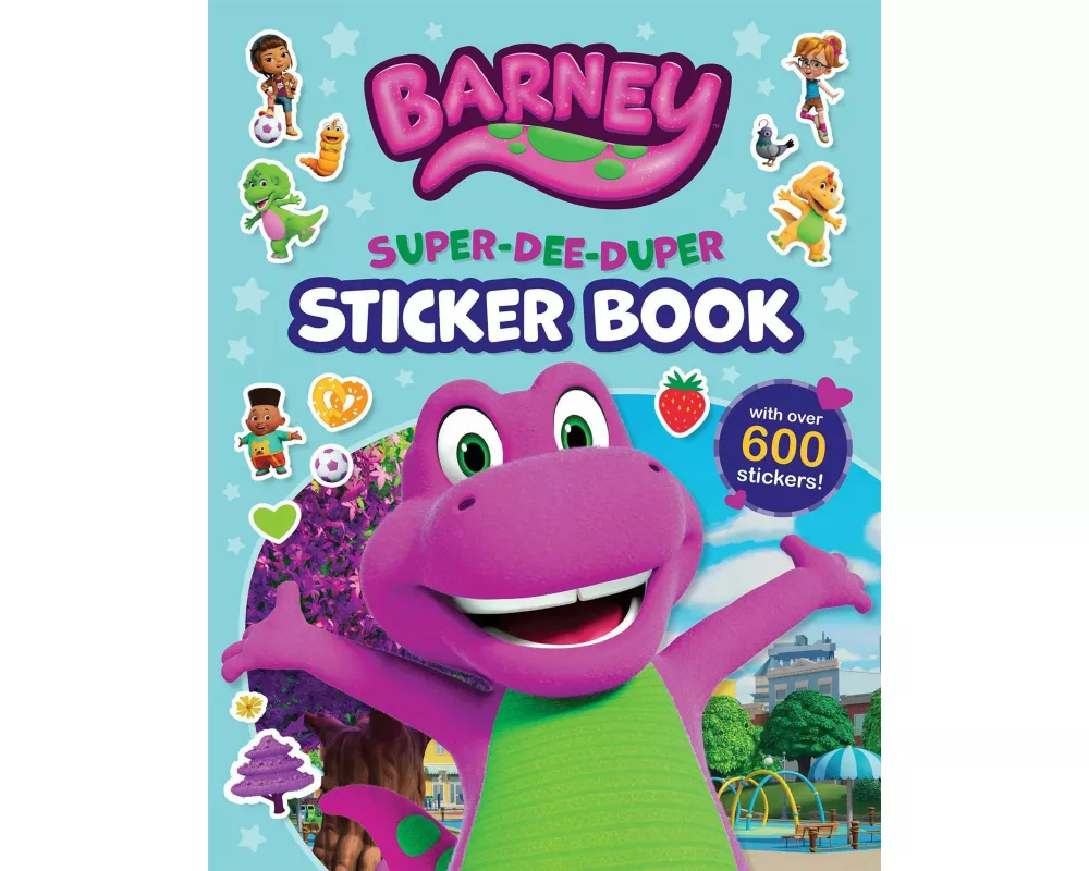 Barney: Super-Dee-Duper Sticker Book