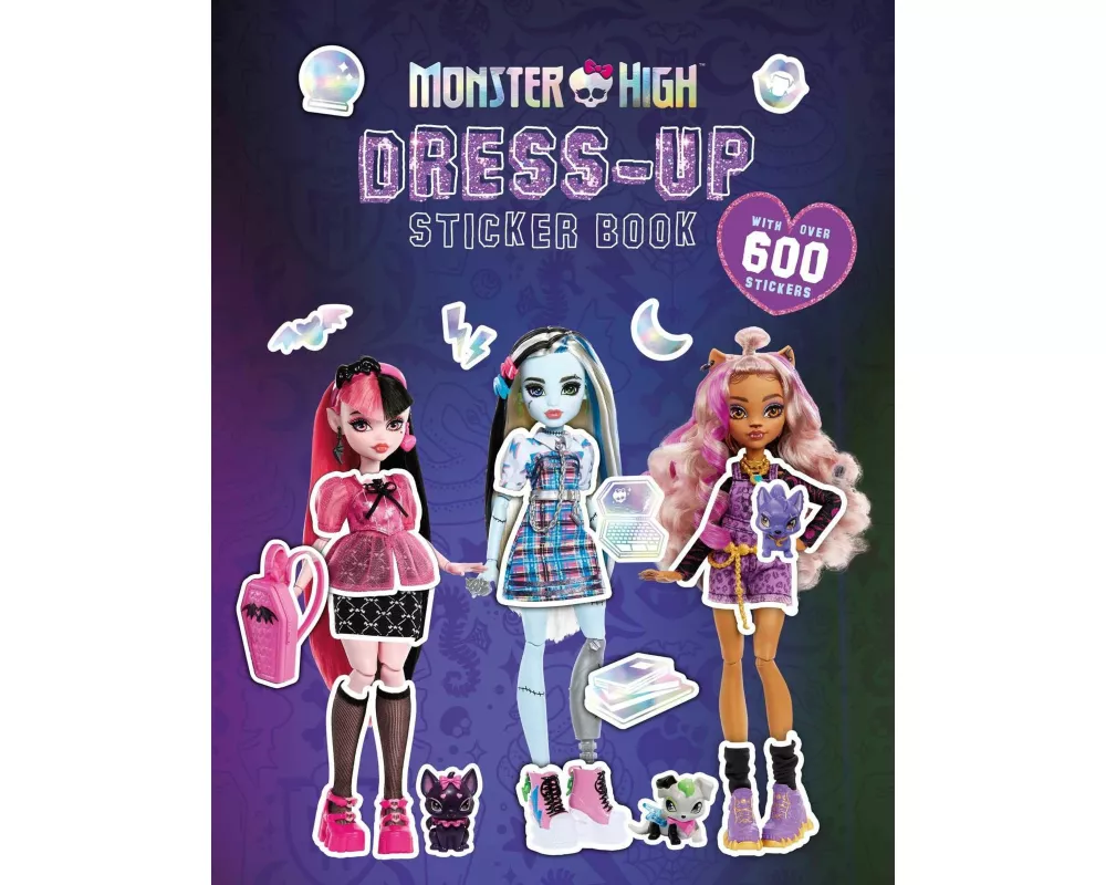Monster High: Dress-Up Sticker Book