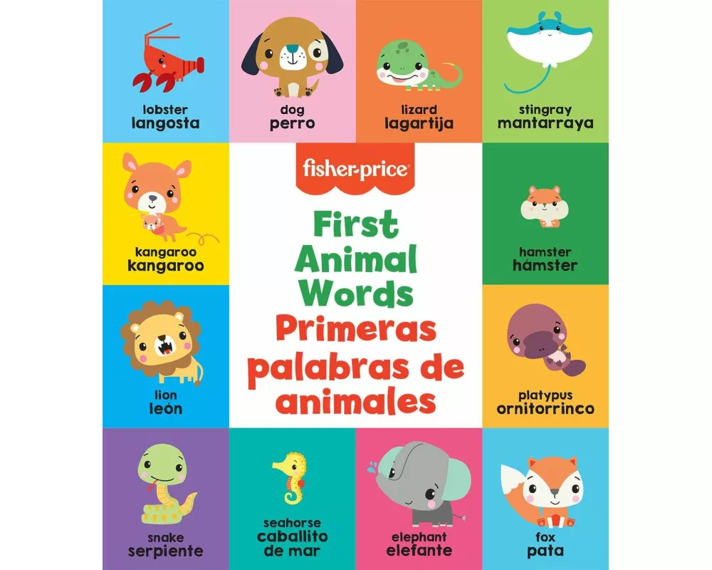 Fisher-Price: First Animal Words (Primeras palabras de animales)