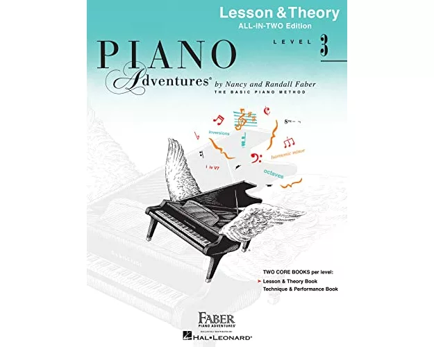 Piano Adventures All-In-Two Level 3 Lesson/Theory