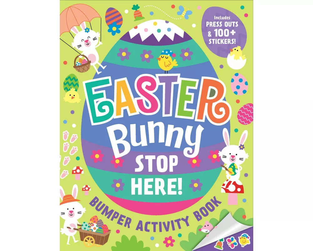 Easter Bunny Stop Here!: Bumper Activity Book