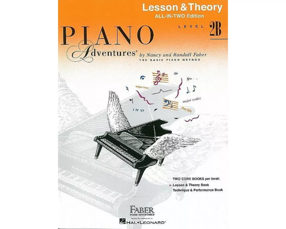 Piano Adventures All-In-Two Level 2B Lesson/Theory