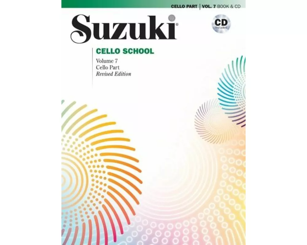 Suzuki Cello School Volume 7 Book & Cd