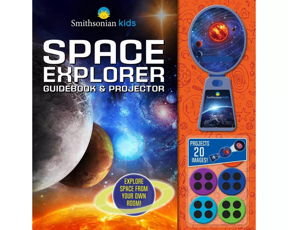 Smithsonian Kids: Space Explorer Guide Book & Projector