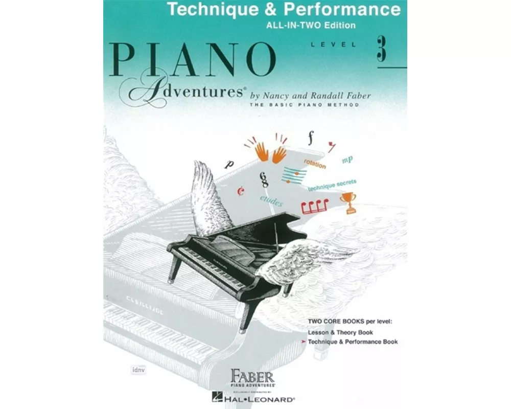 Piano Adventures All-In-Two Level 3 Tech & Perf