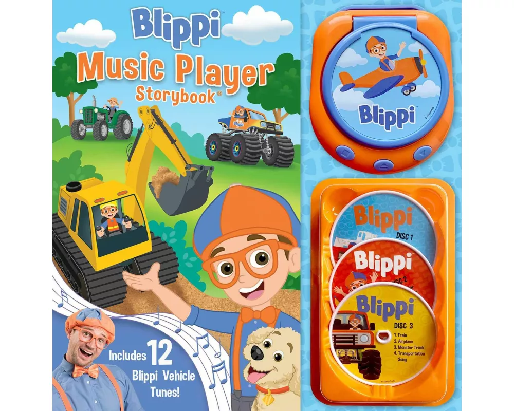 Blippi: Music Player Storybook