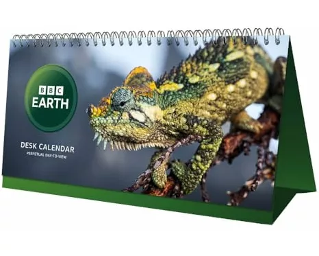 BBC Earth Perpetual Desk Calendar