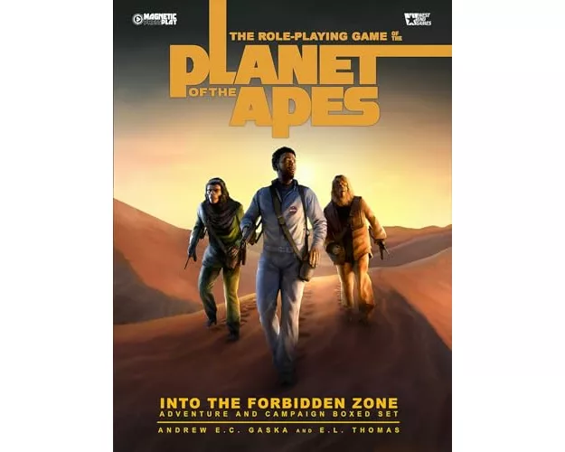 Planet of the Apes RPG Forbidden Zone Adventure Box Role-Playing Game