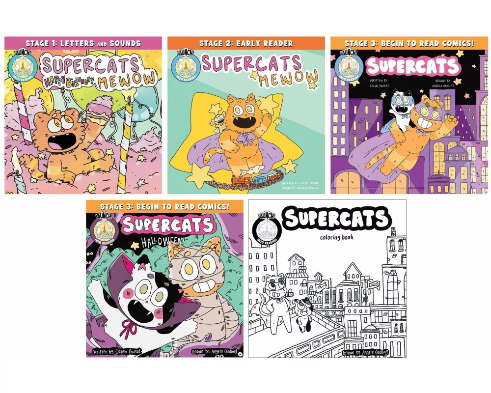 Supercats Boxed Set of 5