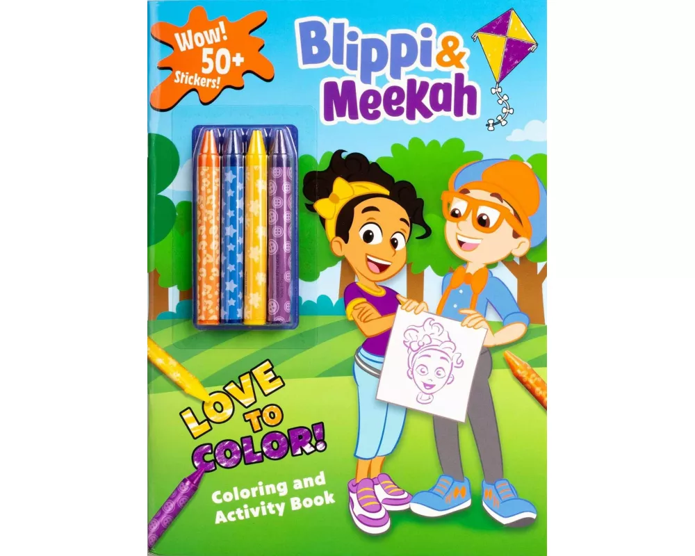 Blippi: Blippi and Meekah Love to Color!