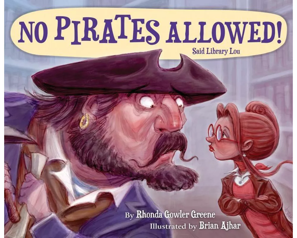 No Pirates Allowed! Said Library Lou