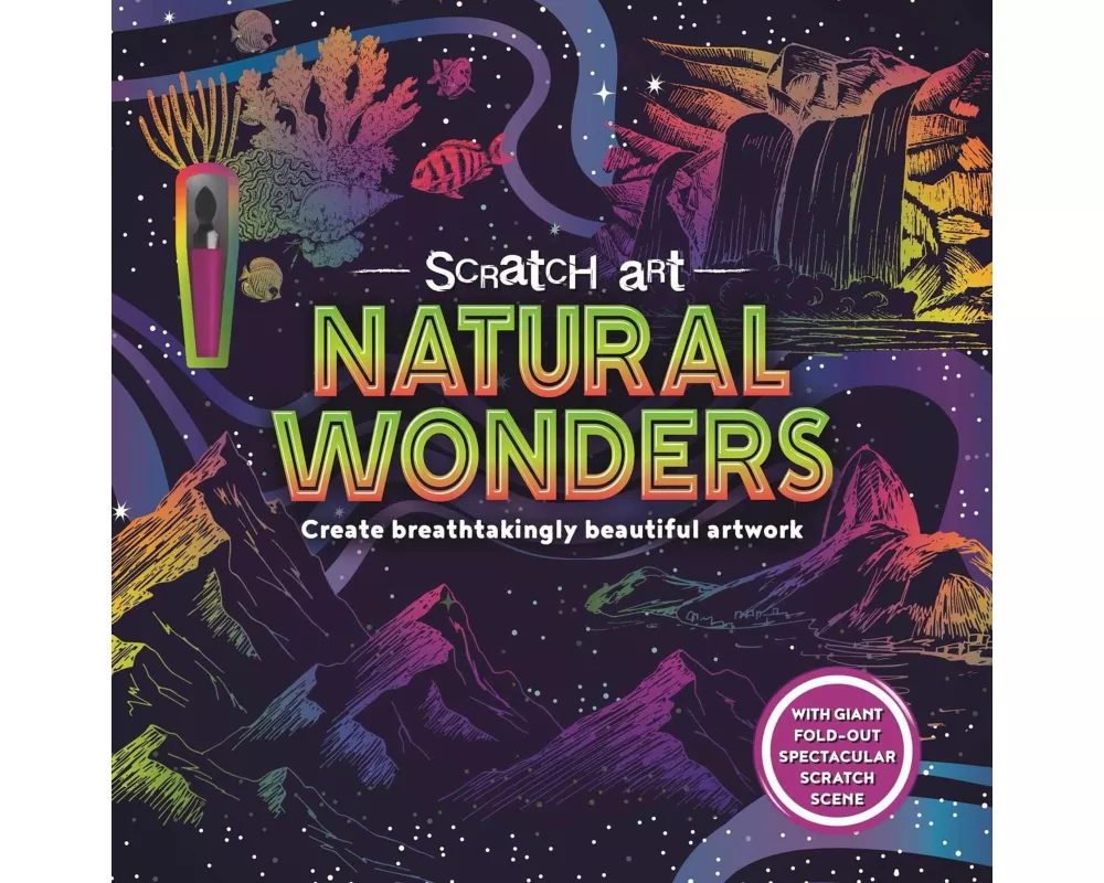 Scratch Art Natural Wonders