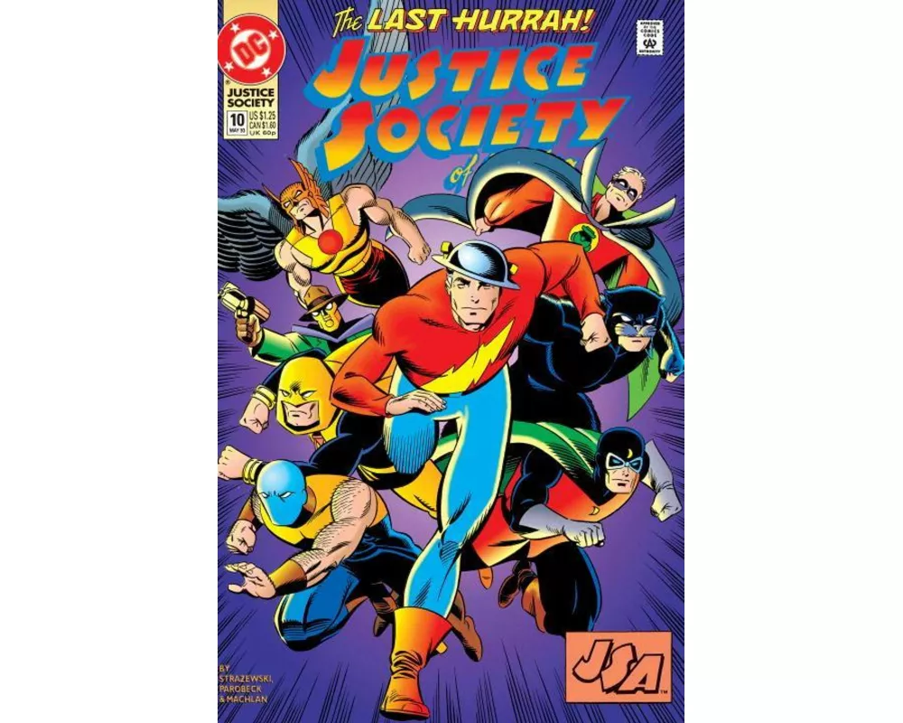 Justice Society of America: The Complete Series by Len Strazewski and Mike Parobeck