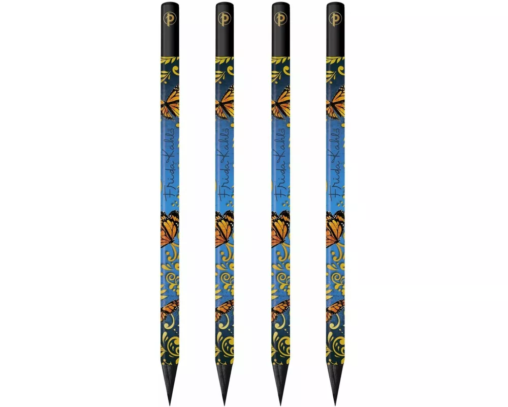 The Colourful Portrait (Viva Frida) 4 Pack Pencils