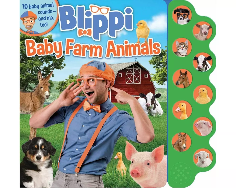 Blippi: Baby Farm Animals
