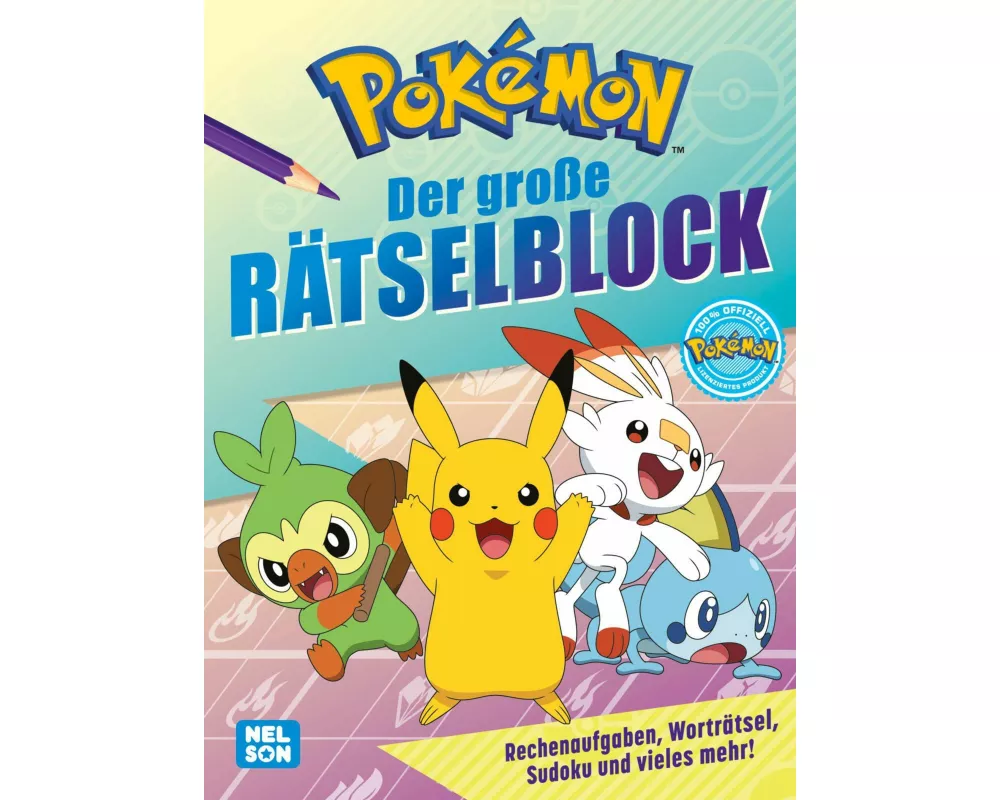 Pokémon Activity-Buch: Der große Rätselblock
