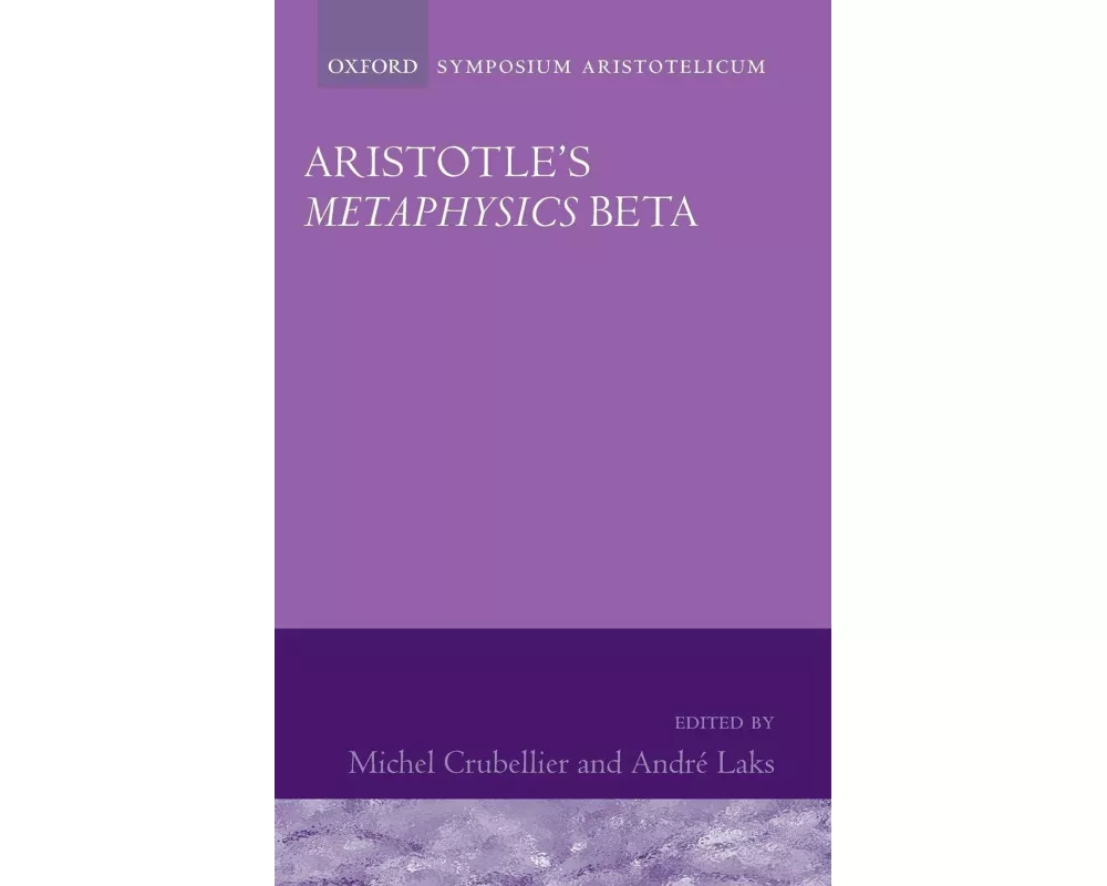 Aristotle's Metaphysics Beta
